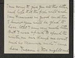 Nachlass Franz Steindachner, Brief von Ethel A. Hopper an Franz Steindachner (12.11.1906), Inv.Nr. 237.04, Seite 2